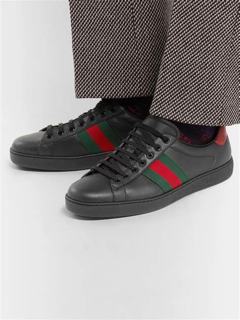 gucci black snake hitoos|gucci ace watersnake trim.